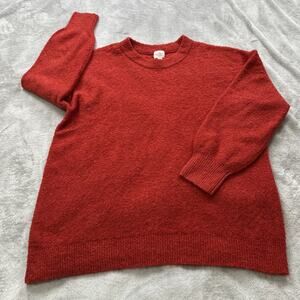 Ingrid & Isabel Maternity RED Sweater Size XL Warm Cozy Pullover Valentine's Day